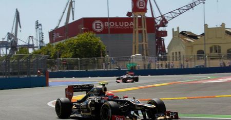 GP Europy: Alonso, Raikkonen, Schumacher - podium starych mistrzów!