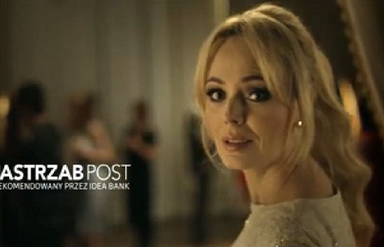 Agnieszka Jastrzębska reklamuje Idea Bank (wideo)