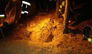 14-letni chłopiec zginął w wykopanym przez siebie tunelu