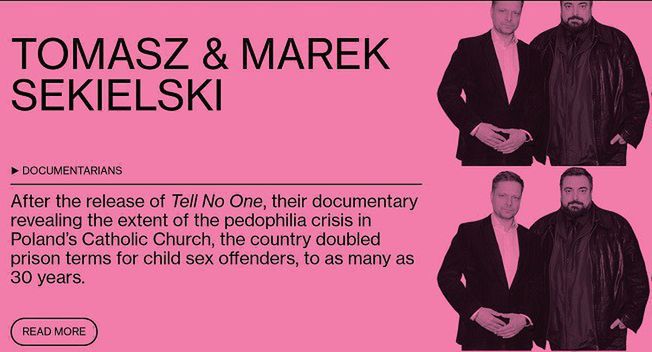 Marek i Tomasz Sekielscy na liście Bloomberga z największymi dokonaniami roku