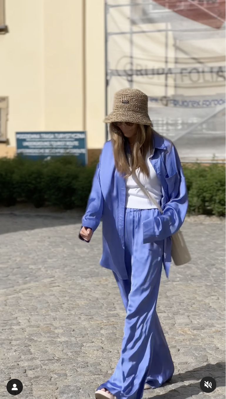 Małgorzata Rozenek-Majdan w "piżamce" za 800 zł