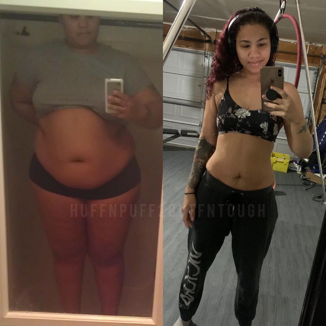 Swoją przemianę Katie udokumentowała na Instagramie