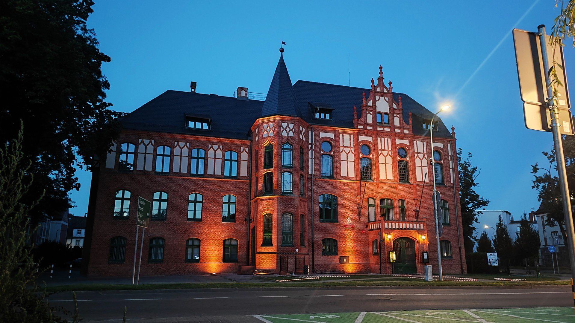 Szczecinek nocą