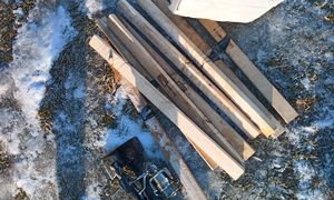 Taki widok na lodzie. Strażnicy nie dali się oszukać. Były ślady krwi