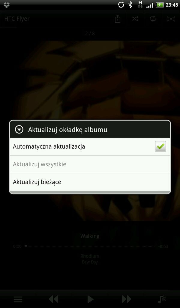 HTC Flyer – test 7