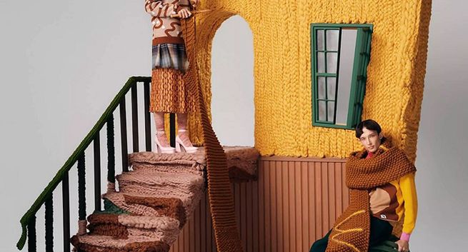 Swetry od McDonald's w specjalnej sesji w "Vogue Polska"