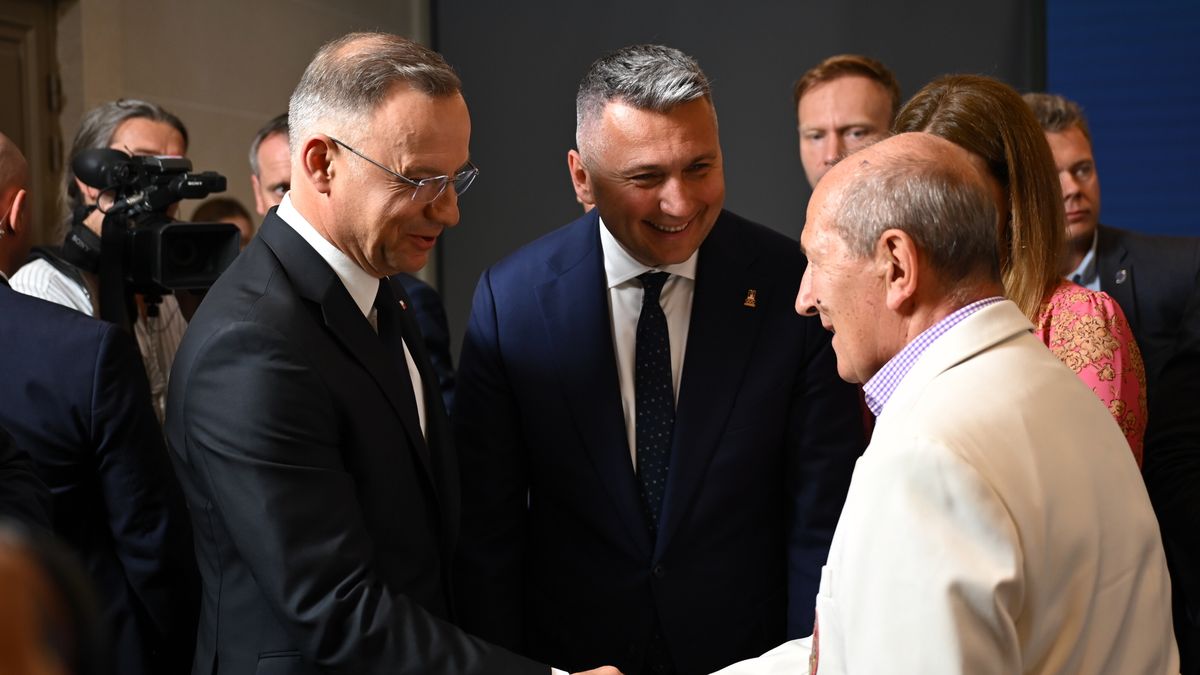 PAP / Adam Warżawa / Na zdjęciu: Andrzej Duda i Włodzimierz Szaranowicz