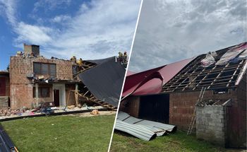 Opłakane skutki nawałnicy. Zerwało dachy
