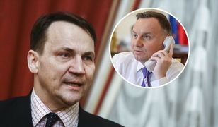 Radosław Sikorski atakuje Andrzeja Dudę. "Dzwoni do rzeźnika z Teheranu"