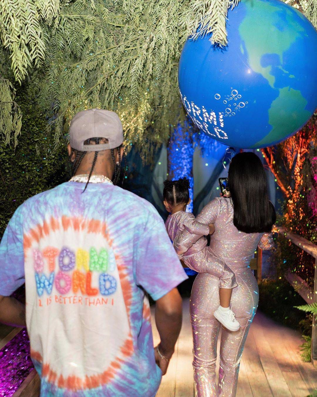 Kylie Jenner i Travis Scott świętowali urodziny Stormi, Instagram