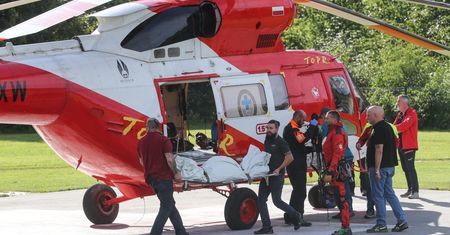 Tragedia w Tatrach. Turysta odpadł od łańcuchów