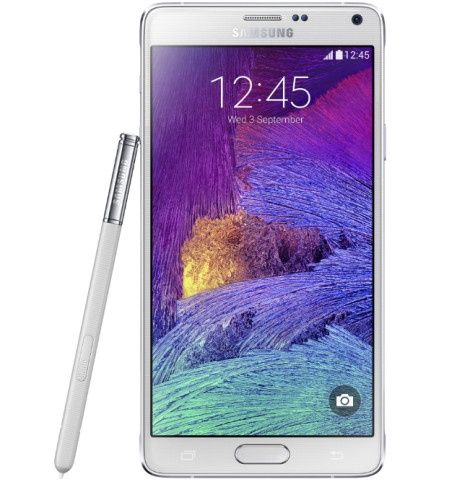 Galaxy Note 4 smartfon front