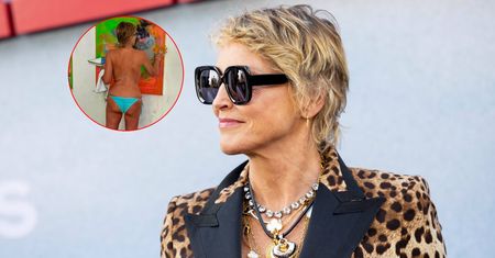 Półnaga 66-letnia Sharon Stone oddaje się swojej pasji. Wiek to tylko liczba