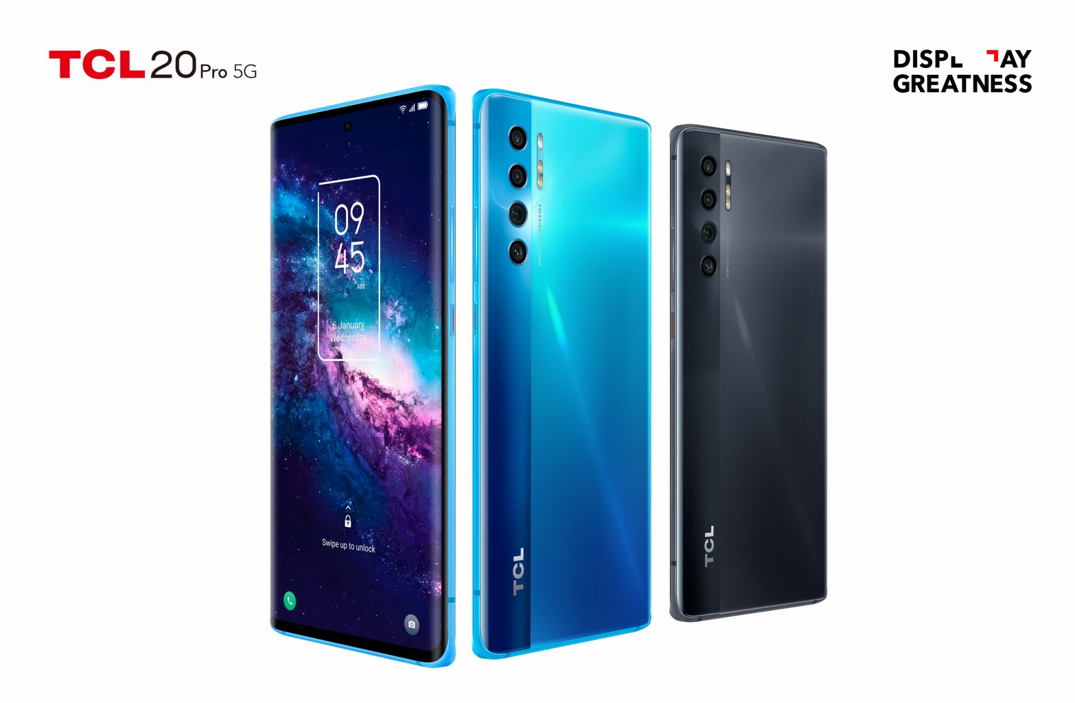 Nowe telefony TCL. Poznajcie TCL 20 Pro 5G, TCL 20L+ oraz TCL 20L 2