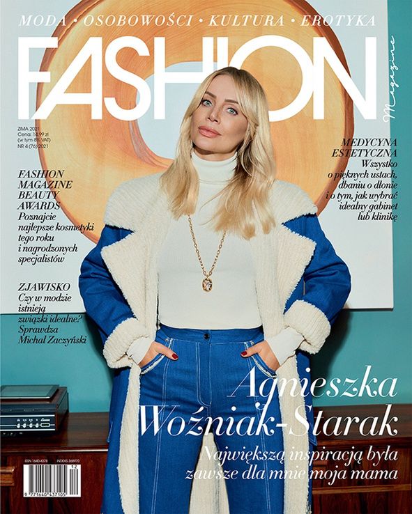 Agnieszka Woźniak-Starak zwierza się na okładce magazynu: "Największą inspiracją była zawsze dla mnie moja mama"