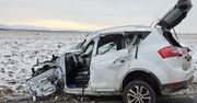 Wierzbicęcice: Kierująca Fordem zjechała na czołówkę z samochodem ciężarowym. Kobieta zginęła na miejscu