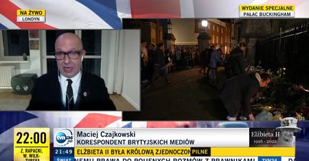 Elżbieta II nie żyje. Polski dziennikarz rozkleił się na wizji i przeprosił widzów