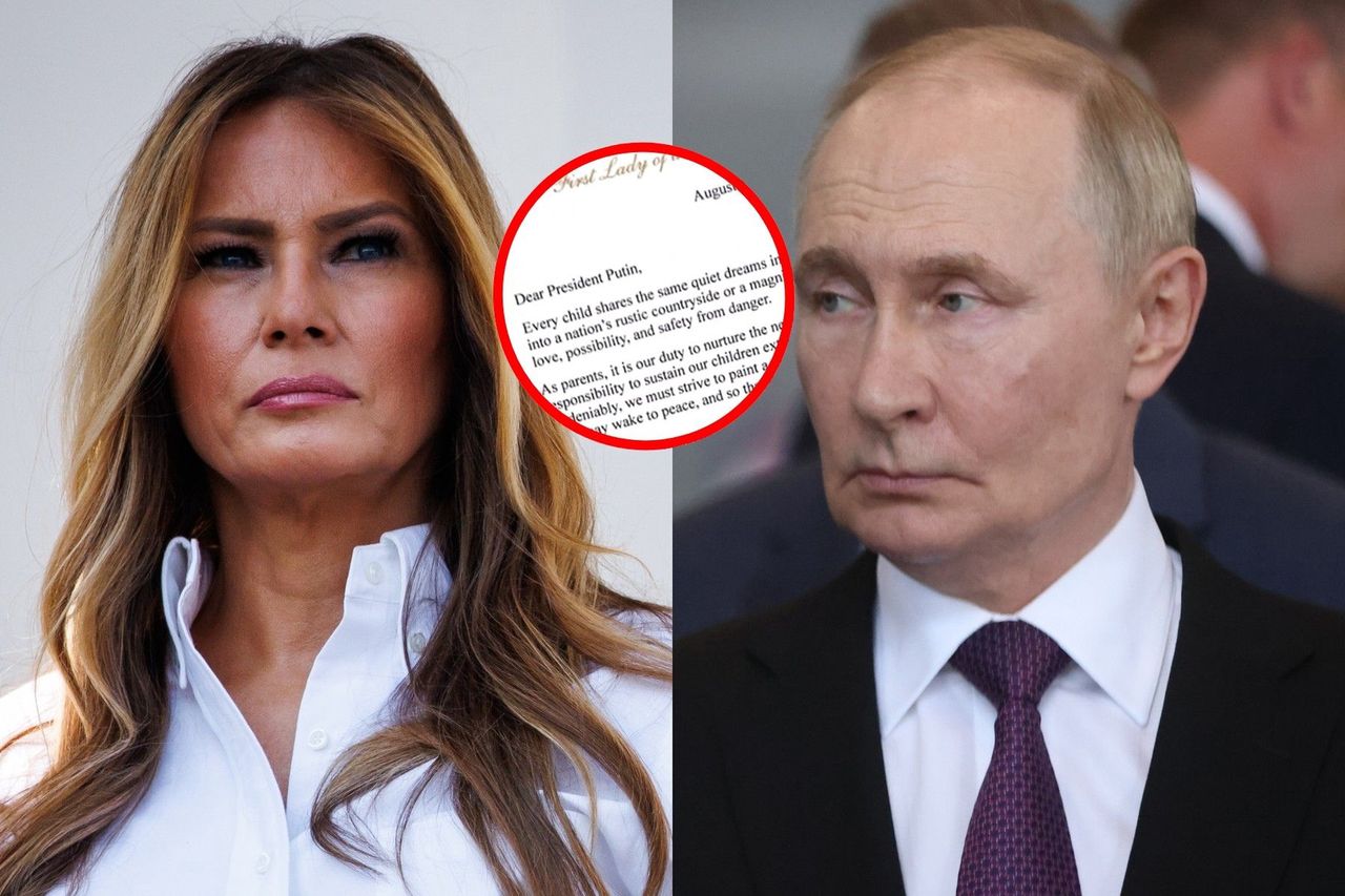 Eksperci nie mają złudzeń. Tak komentują list Melanii Trump do Putina