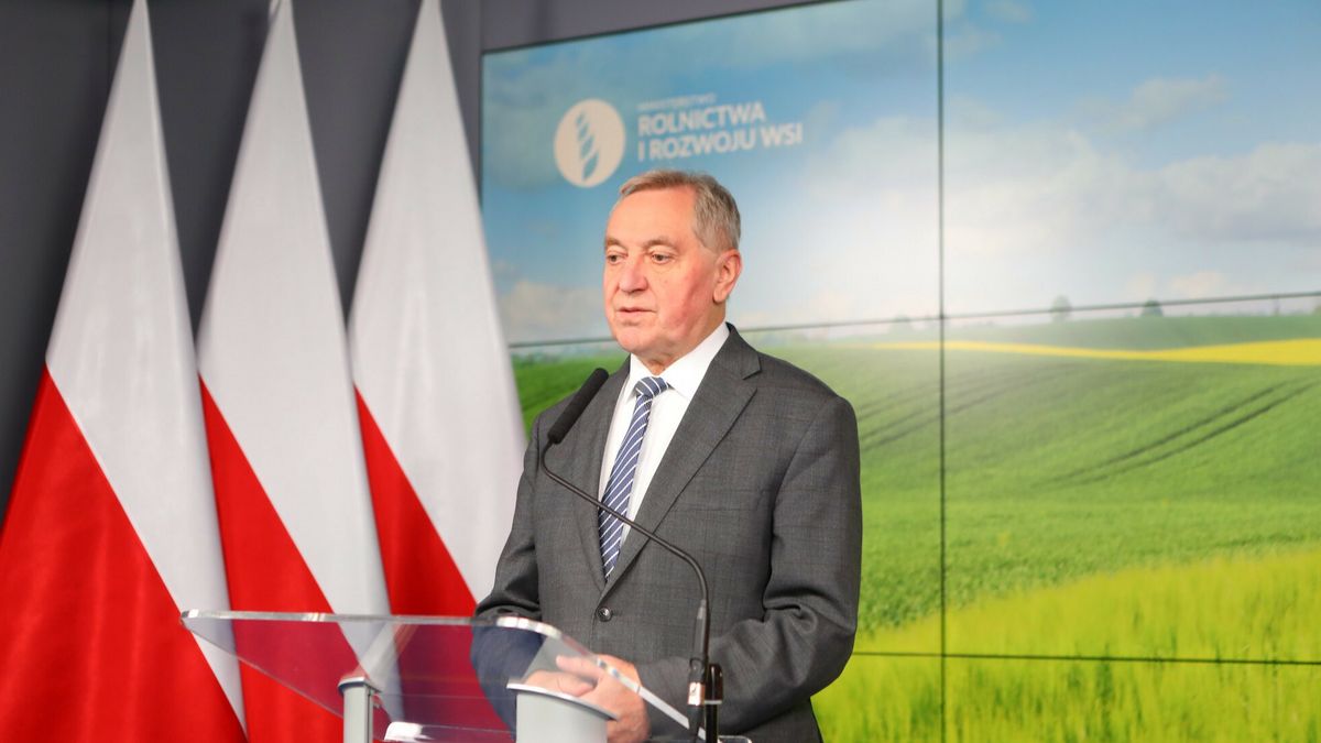 Minister rolnictwa Henryk Kowalczyk