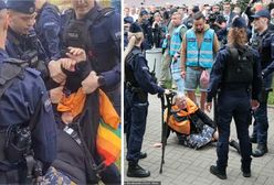 "Babcia Kasia" na manifestacji w Warszawie. Interweniowała policja