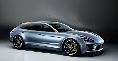 Porsche Panamera Sport Turismo Concept - limuzyna w nadwoziu shooting brake [Paryż 2012]