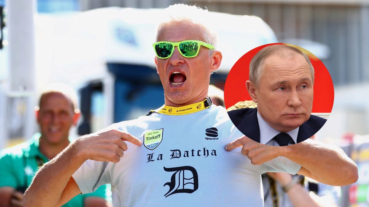 Oleg Tinkow i Władimir Putin