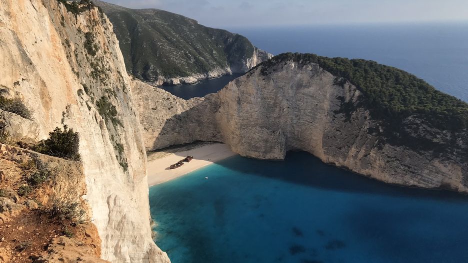 Zatoka Wraku, Zakynthos 