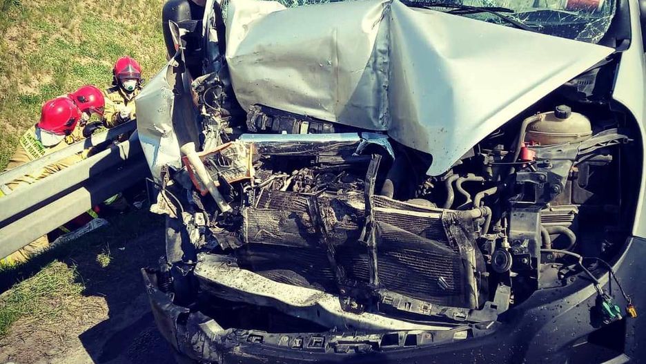 Poważny wypadek na S3. Sześć osób rannych