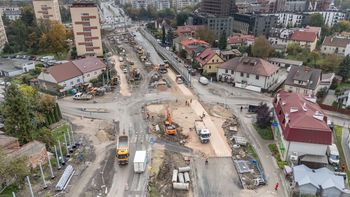 Budowa linii tramwajowej do Mistrzejowic w Krakowie. Są zmiany w ruchu