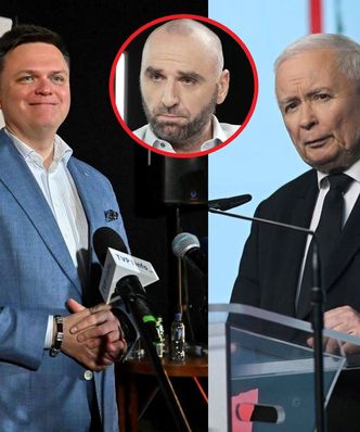 Bez słów. Tak Gortat zareagował na to, co Kaczyński mówił o Hołowni