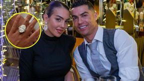 Lepiej usiądź. Oto, ile Ronaldo wydał na pierścionek zaręczynowy