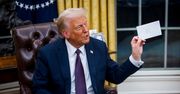 Znalazł kopertę w Gabinecie Owalnym. Trump ujawnił treść listu