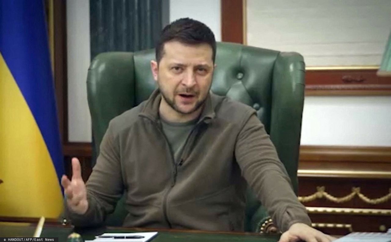 Zełenski w nowym wystąpieniu o polityce Moskwy: Robi wszystko dla "derusyfikacji" Ukrainy