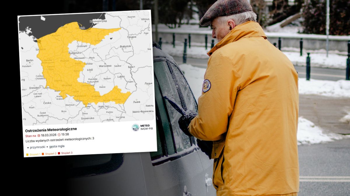  IMGW ostrzega przed przymrozkami w 10 województwach.