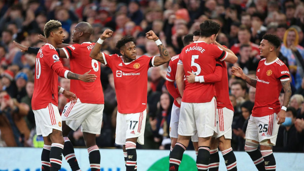 Getty Images / Simon Stacpoole/Offside / Na zdjęciu: piłkarze Manchesteru United