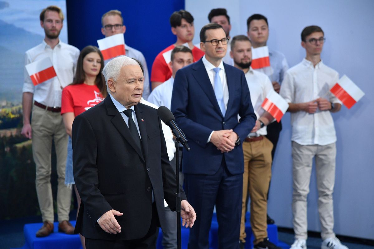 Jarosław Kaczyński ogłosił hasło PiS