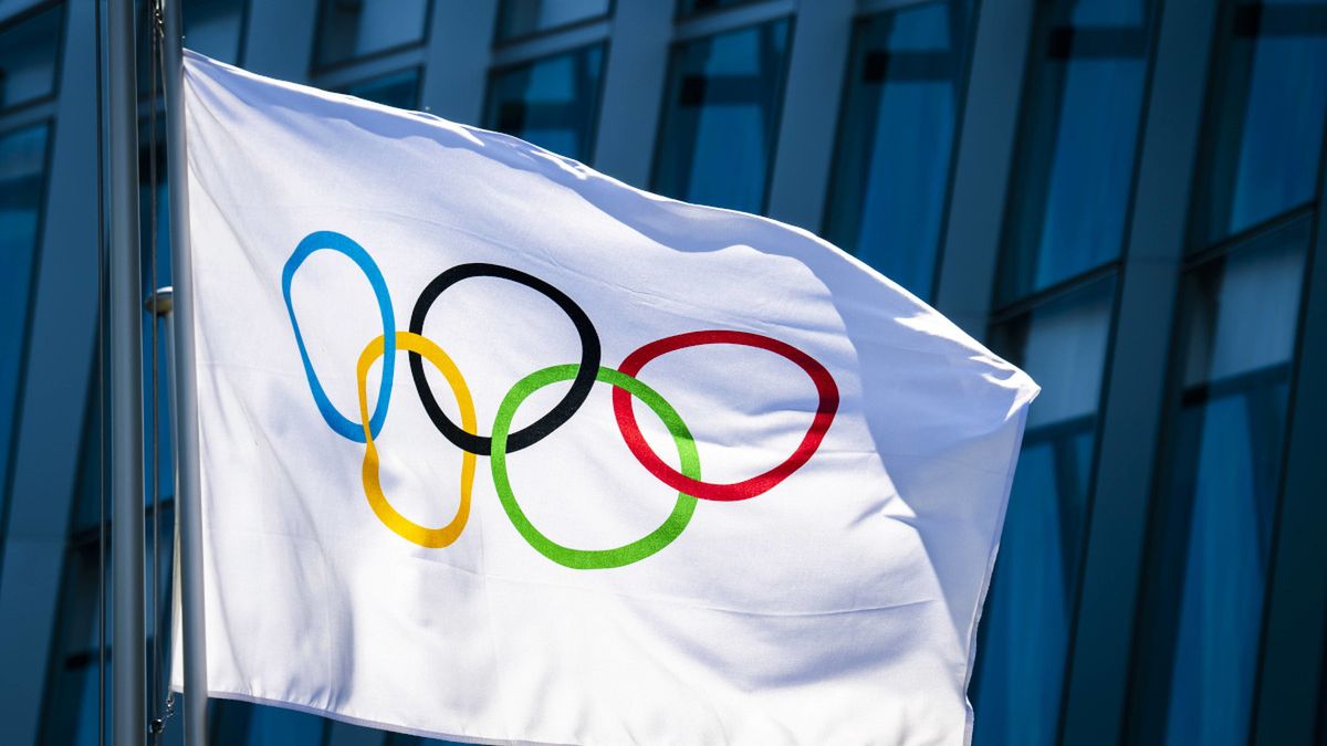 flaga olimpijska 