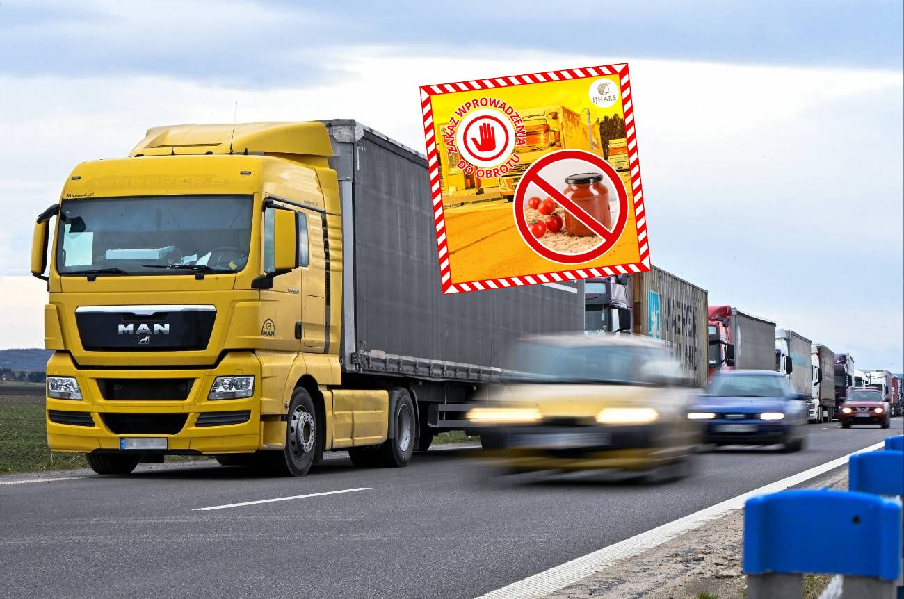Tony żywności z Ukrainy z zakazem wjazdu. Oto co wykryły służby