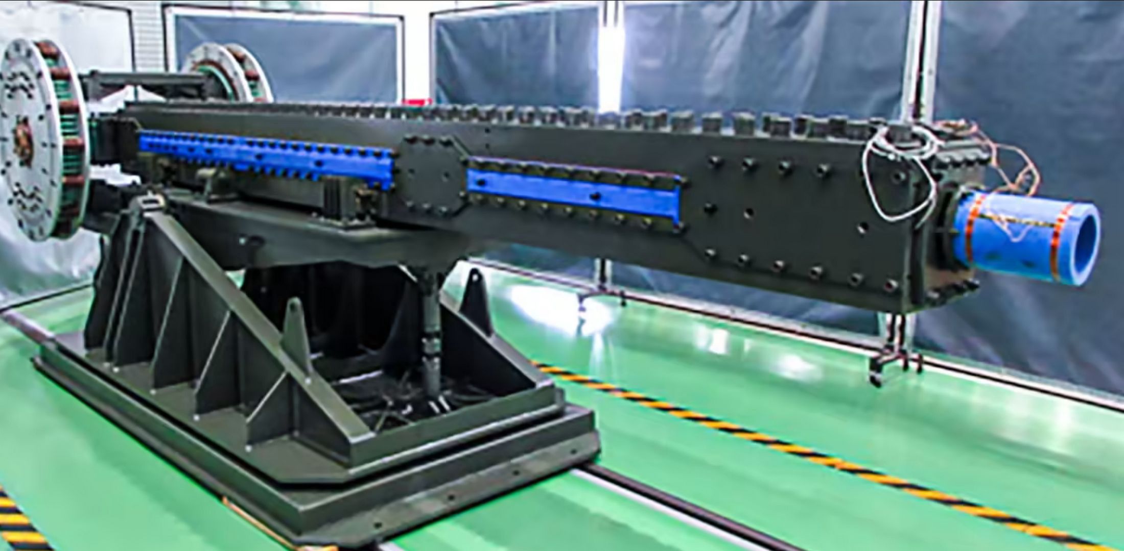 Eksperymentalny railgun z Japonii