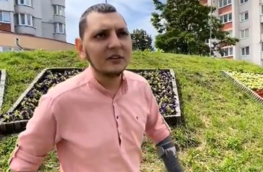Żołnierz z Ukrainy odpowiada Braunowi. Tak potraktował flagę Polski