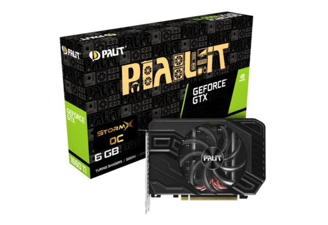 Palit GeForce GTX 1660 StormX. Źródło: Materiały prasowe