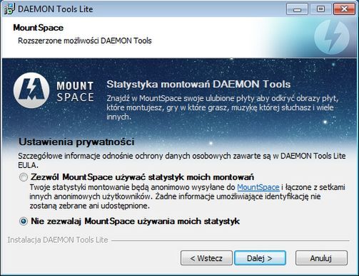 DAEMON Tools - dodatek drugi