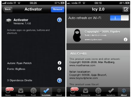 Wydano Icy 2.0 dla iOS 4 2
