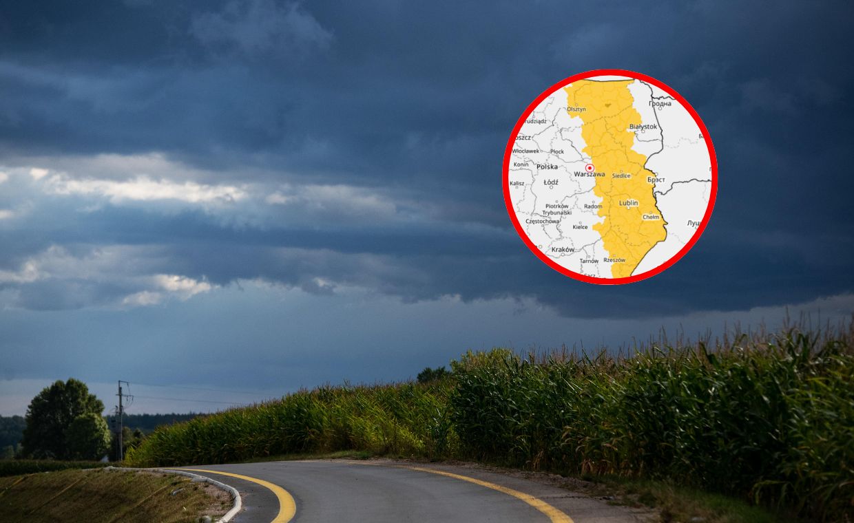 Nowe ostrzeżenia przed burzami. Obowiązują w sześciu województwach