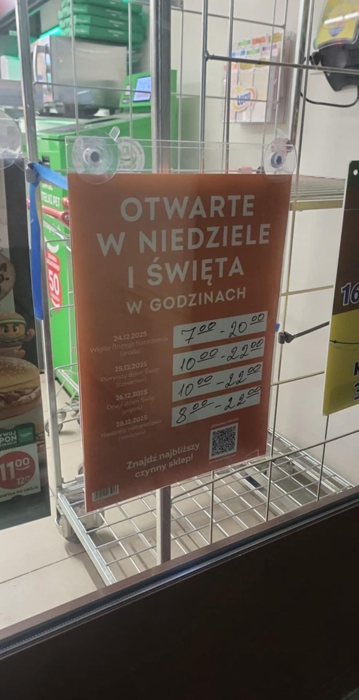 Sklep Żabka w Warszawie.