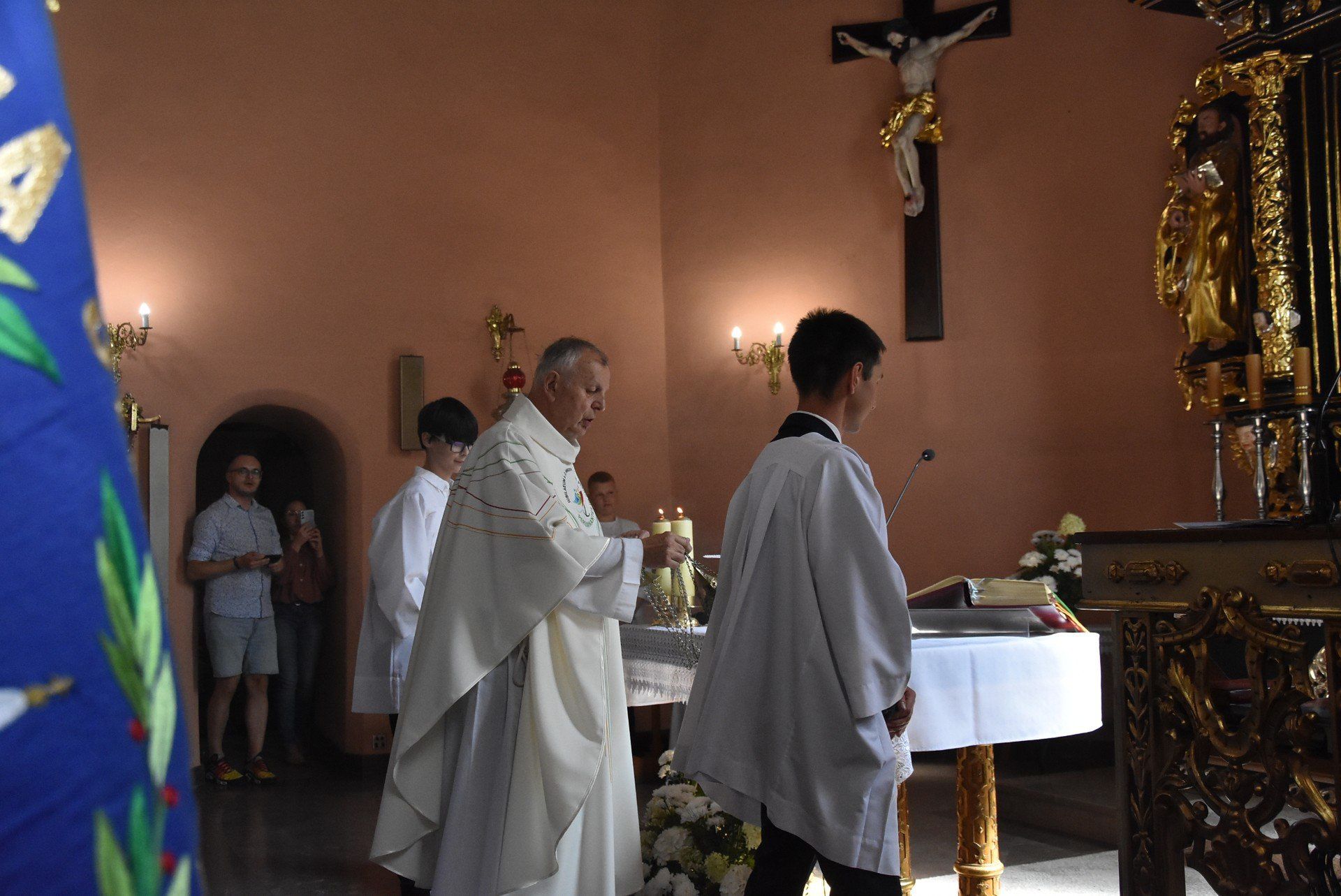 Pożegnanie proboszcza w Czeszewie
