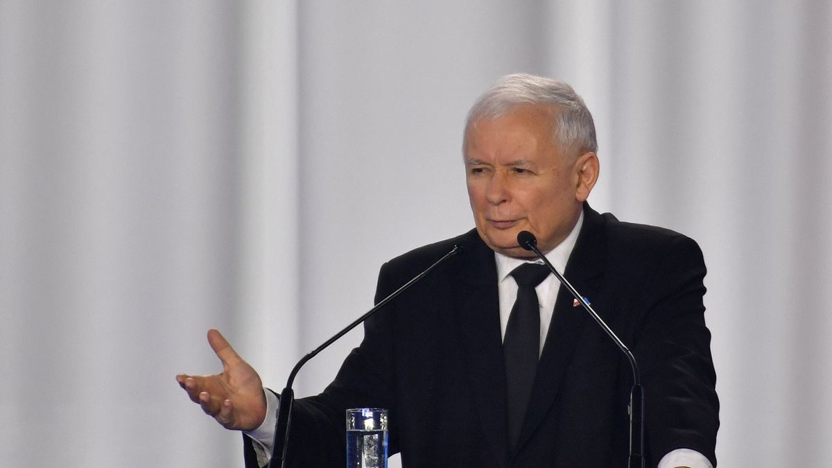 Jaros�aw Kaczy�skiRadek Pietruszkakonwencja, partia, partyjna, PiS