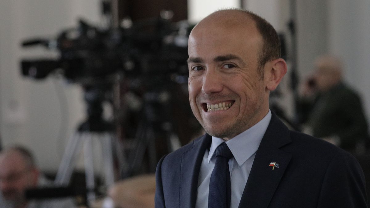 Warszawa 27.04.2022. 53. Posiedzenie Sejmu IX kadencji. N/z Borys Budka.