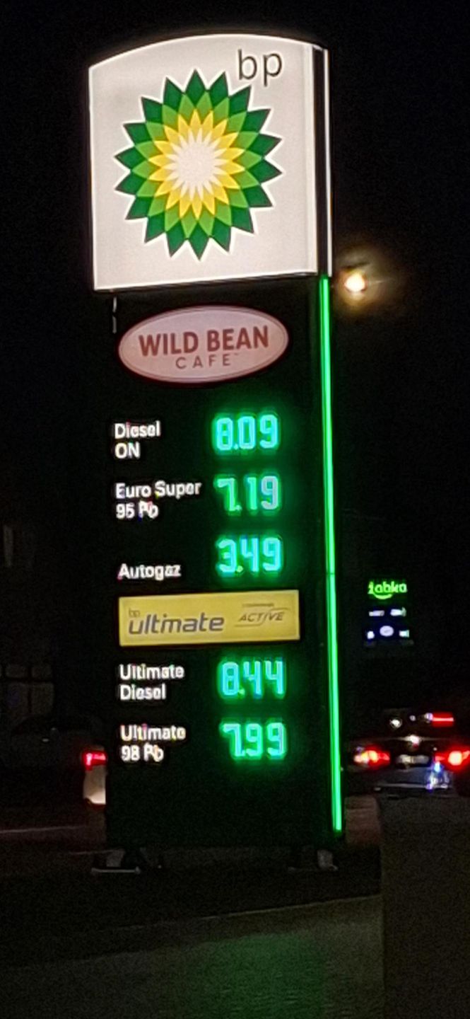 Stacja paliw BP w Starych Babicach