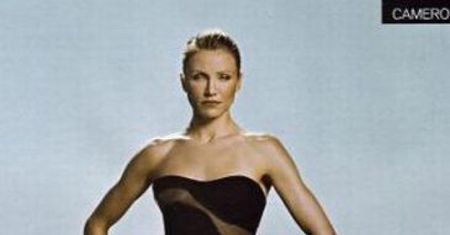 Nogi Cameron Diaz PRZED i PO retuszu